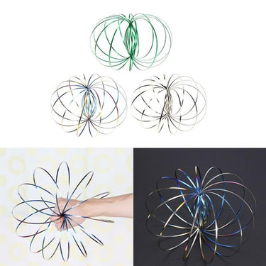 Pulsera mágica 3D de resorte | Reducción del estrés y creatividad - Anillo mágico para adultos y niños